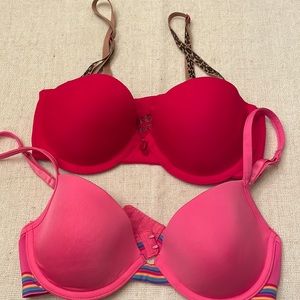 Two Colorful Bras
